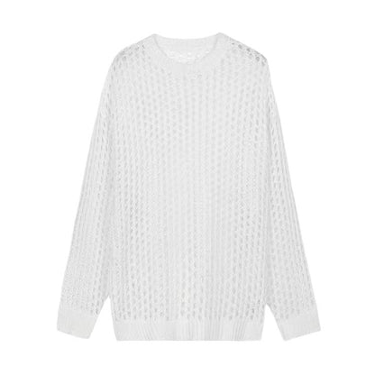 Pull en tricot léger pour femmes avec une structure en maille tendance Chic und Stil