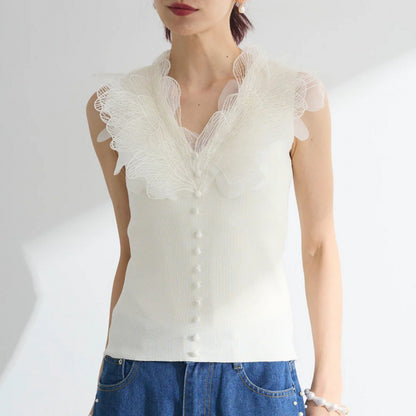 Blouse élégante à boutons Chic und Stil pour dames