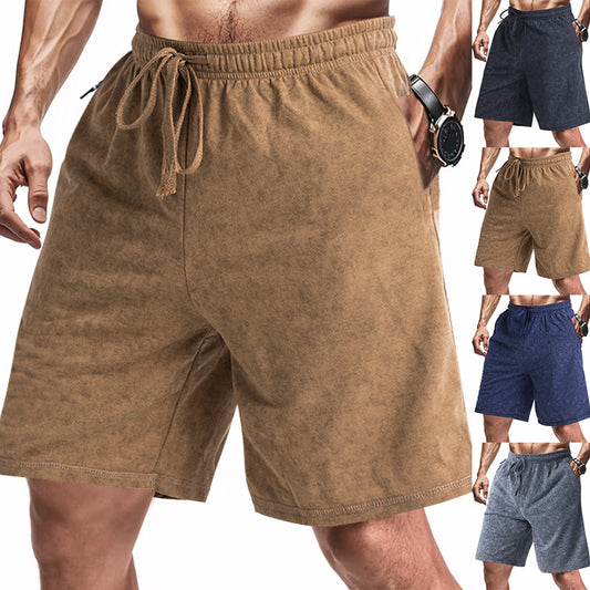 Shorts de loisirs décontractés pour hommes avec taille élastique et poches latérales Chic und Stil