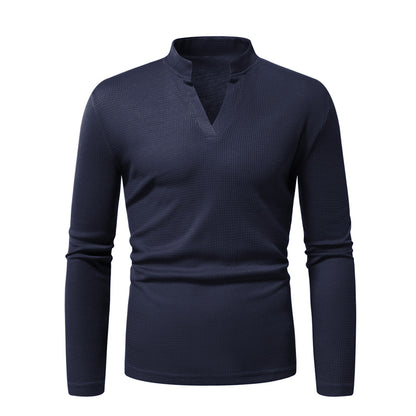 Chemise à manches longues pour hommes avec surface texturée Chic und Stil