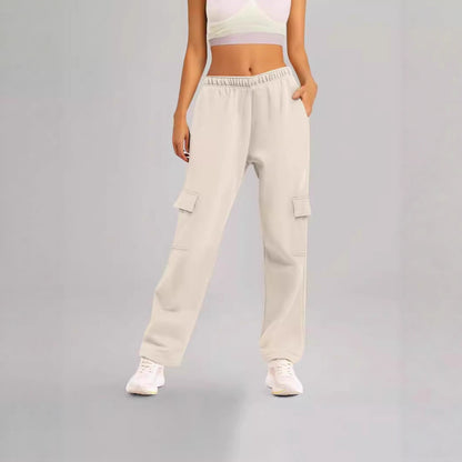 Chic and Style women's cargo style cargo pants with practical side pockets