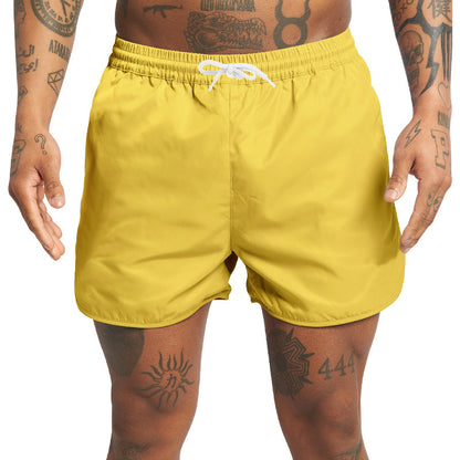 Shorts de bain pour hommes avec taille élastique et poches latérales pratiques Chic und Stil