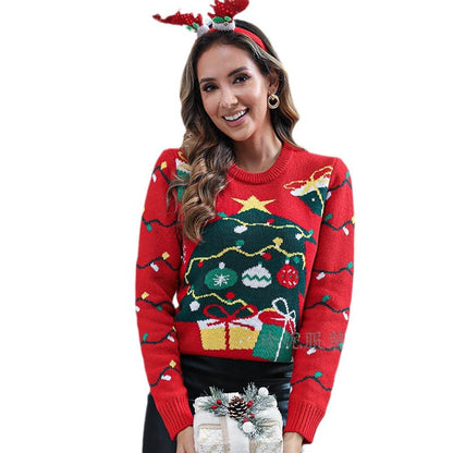 Pull de Noël pour femmes avec motif festif et coupe confortable Chic und Stil