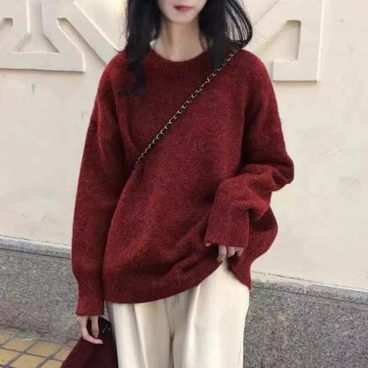 Femme pull oversized confortable Chic und Stil