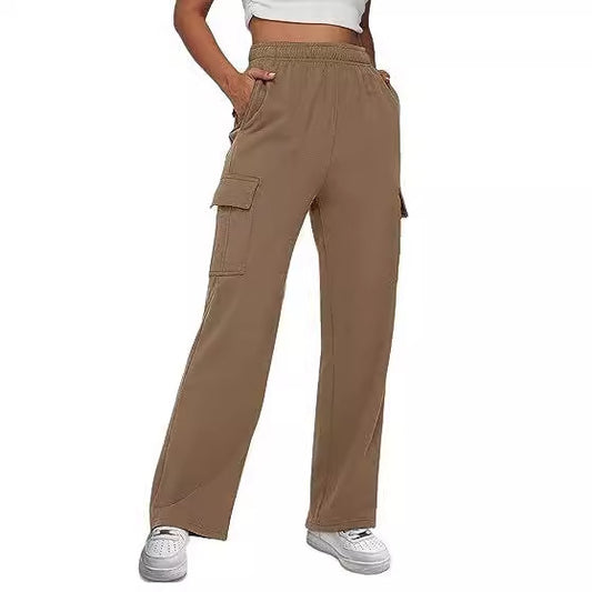 Women's casual cut cargo pants Chic and Style