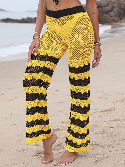 Dames Crochet Pantalon de Plage Chic und Stil