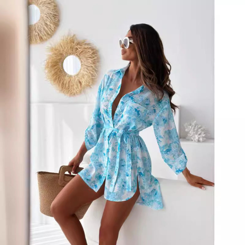 Dames robe portefeuille élégante Chic und Stil