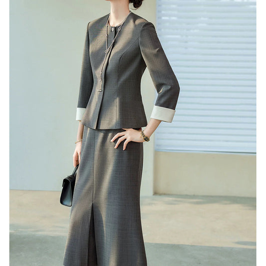 Jupe crayon ajustée pour femmes Chic und Stil