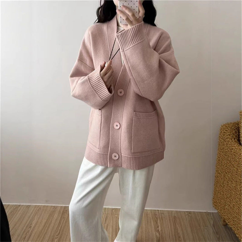 Cardigan en tricot confortable pour femmes Chic und Stil