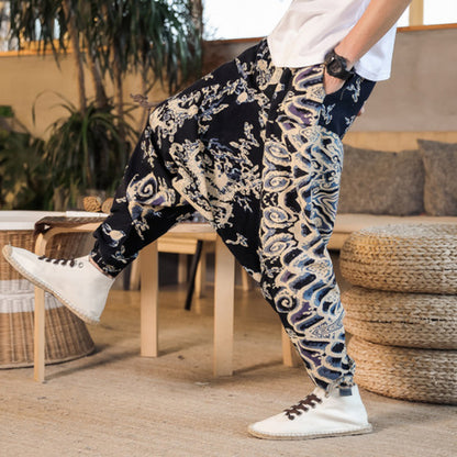 Chic and Style Oriental Comfort Harem Pants for Men