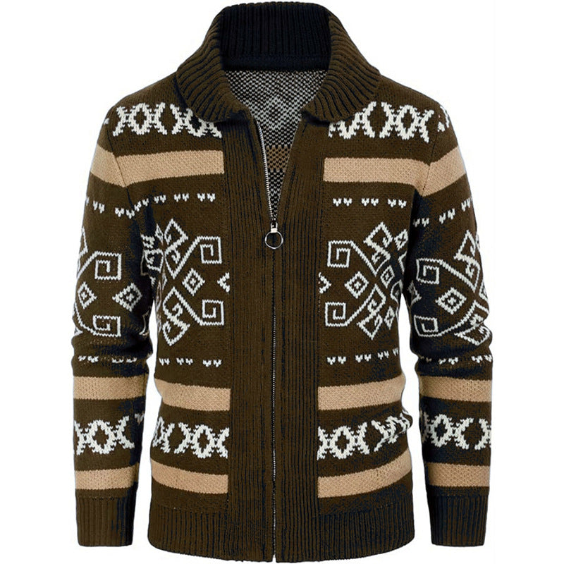 Dames cardigan avec motif moderne Chic und Stil