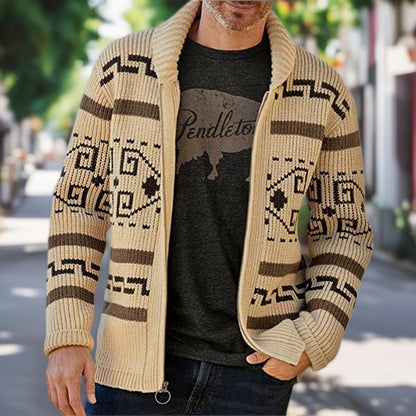 Chic and Style men's knit jacket