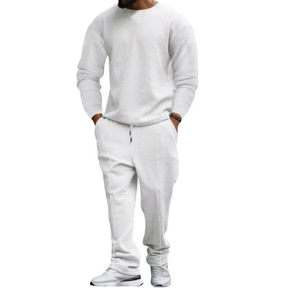 Chic Sweatshirt and Jogging Pants Set for Men