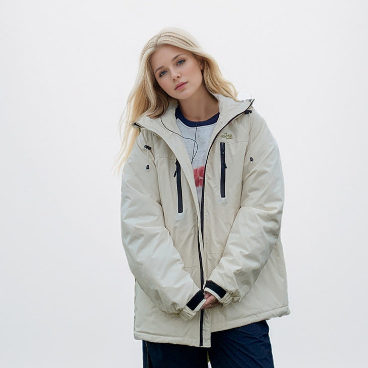 Veste de transition isolée pour femmes avec capuche réglable Chic und Stil