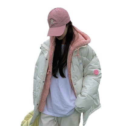 Dames d'hiver avec doublure en polaire réversible et design sportif Chic und Stil