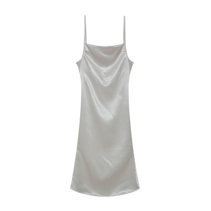 Chemise de nuit en satin pour dames Chic und Stil