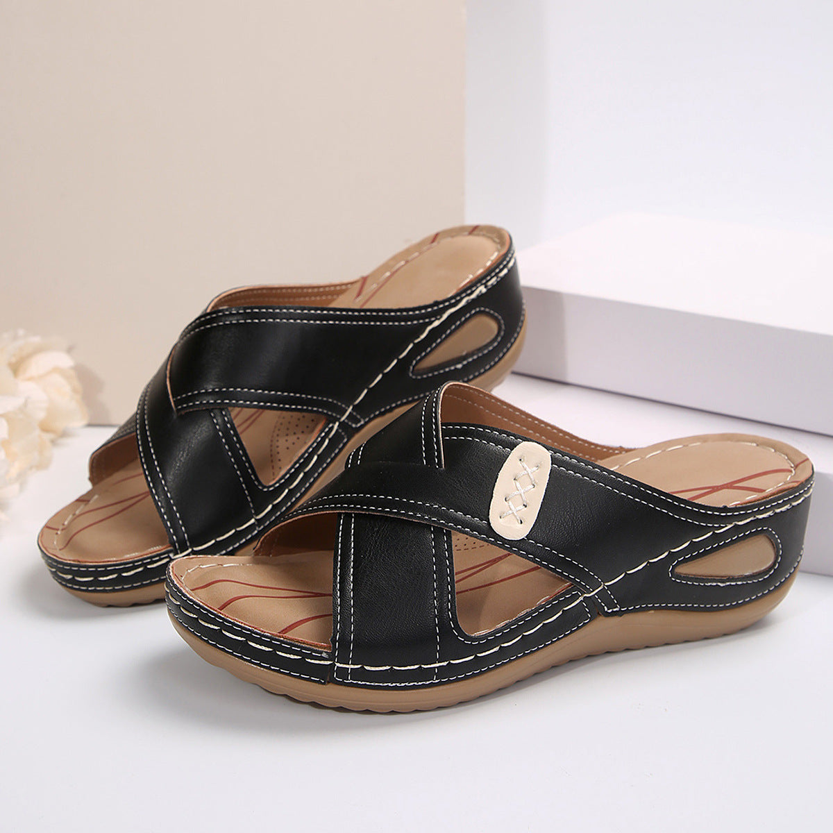 Clogs confortables et stylés pour femmes avec semelle ergonomique Chic und Stil