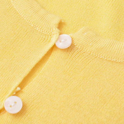 Dames élégante cardigan en tricot avec délicats détails de boutons Chic und Stil