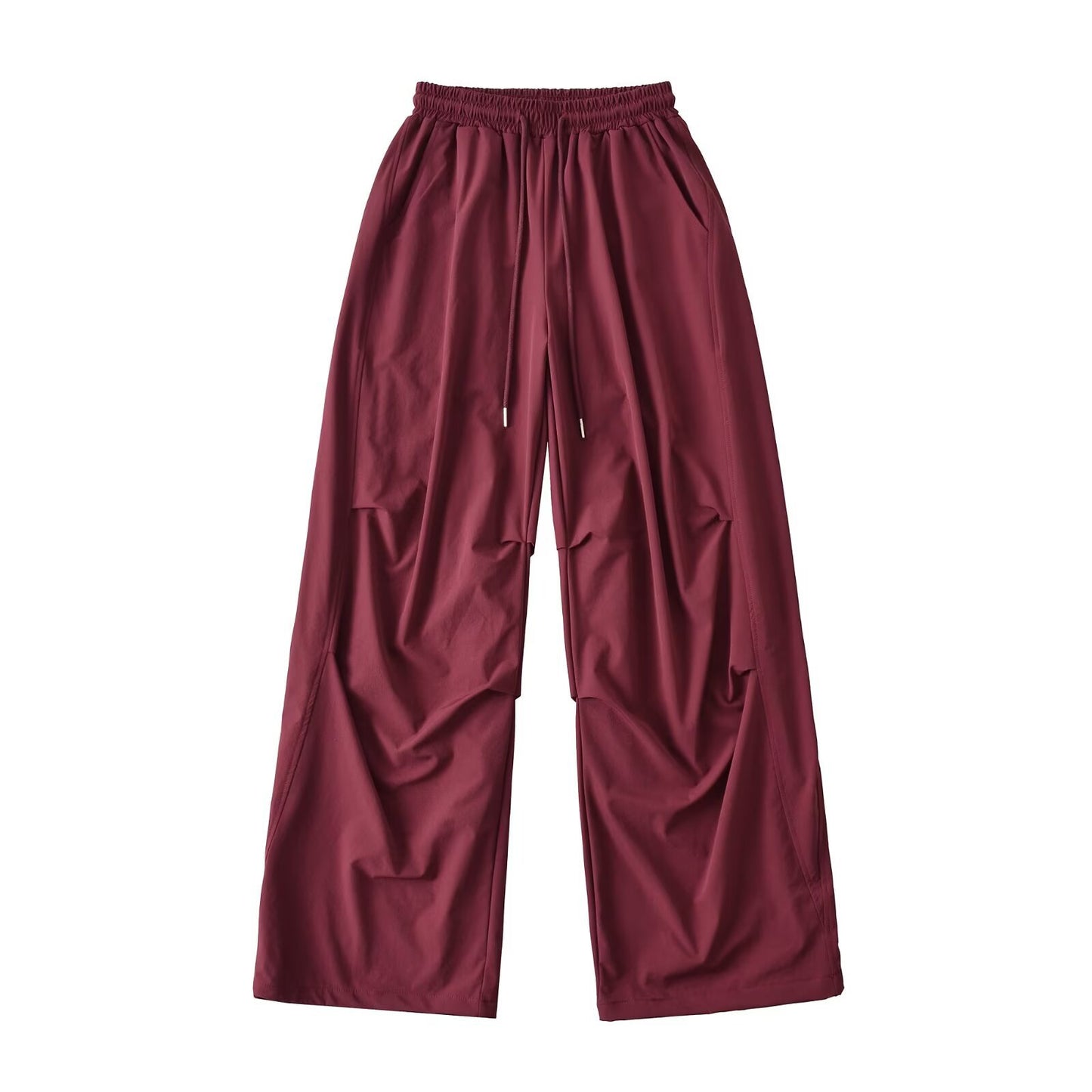 Loose casual pants for women with elastic waist and practical side pockets Chic and Style