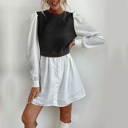 Robe ombragée à la mode pour femmes Chic und Stil