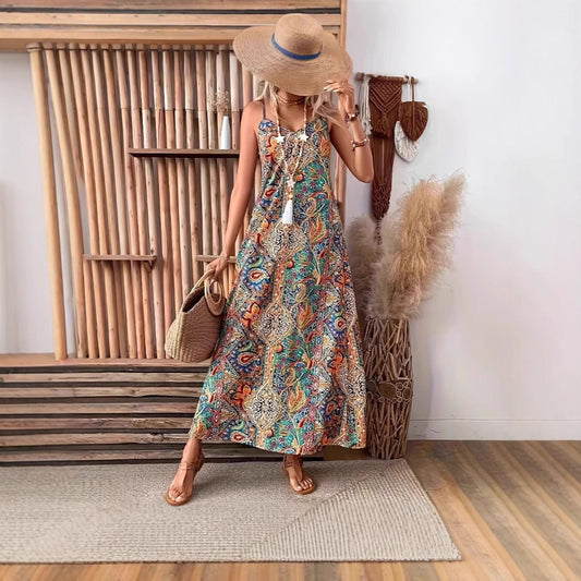 Robe maxi dames Chic und Stil