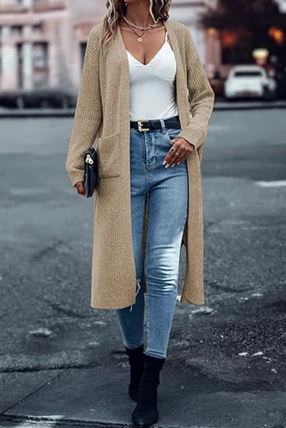 Dames Cardigan long Chic und Stil