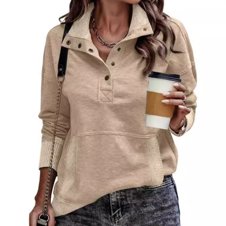 Damen pull sportif urbain Chic und Stil