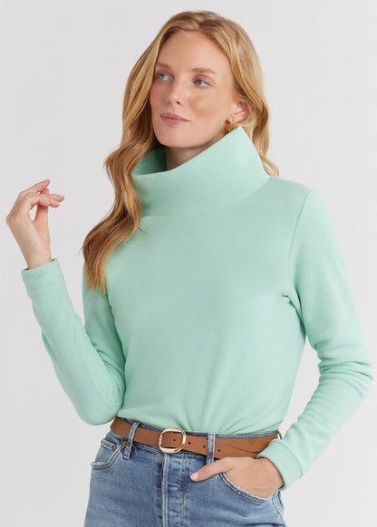 Pull à col roulé en polaire élégant pour femmes Chic und Stil