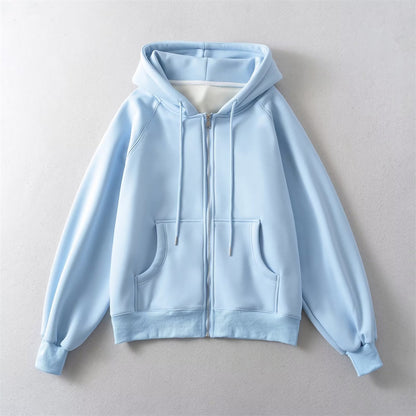 Dames décontractée Oversized veste à capuche Chic und Stil