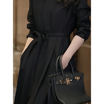 Robe trench ceinturée élégante pour femmes Chic und Stil