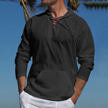 Pull à capuche décontracté pour femmes à manches longues avec poche kangourou et capuche Chic und Stil