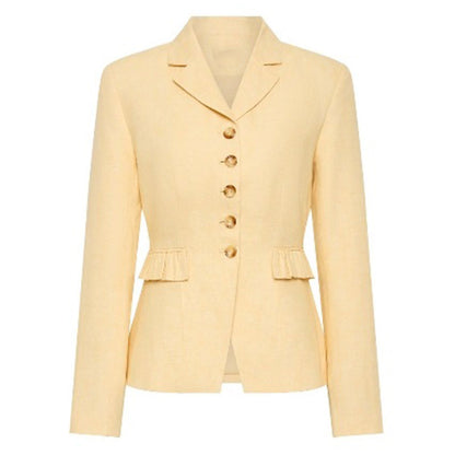 Elegant suit set for women with fitted jacket and wide-leg pants Chic and Style