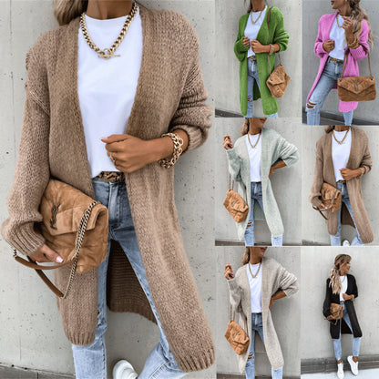 Cardigan en grosse maille pour femmes avec coupe décontractée et détails tendance Chic und Stil