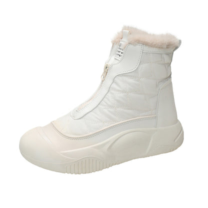 Bottes d'hiver isolées pour femmes avec doublure chaude confortable Chic und Stil