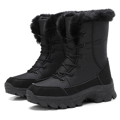 Bottes d'hiver pour dames avec doublure intérieure isolante et semelle profilée antidérapante Chic und Stil