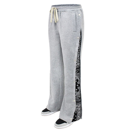 Pantalons décontractés pour hommes avec impression latérale Chic und Stil