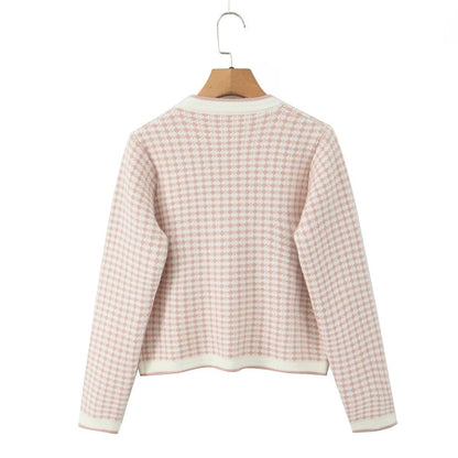 Dame gilet avec des détails décoratifs et un col châle charmant Chic und Stil