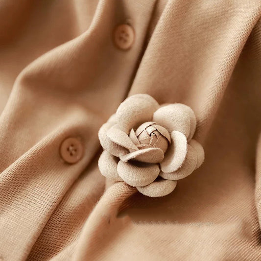 Haut en maille élégant à boutonnage pour femme Chic und Stil