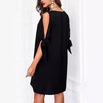 Robe de soirée élégante pour dames à décolleté en V Chic und Stil