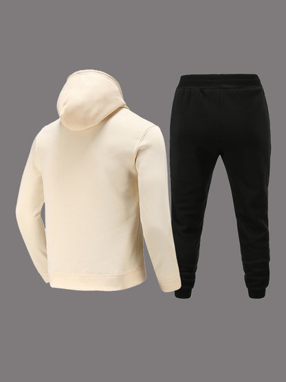 Women's hoodie and jogging pants set with creative design Chic and Style