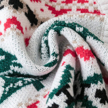 Dames Gilet à motif de Noël Chic und Stil