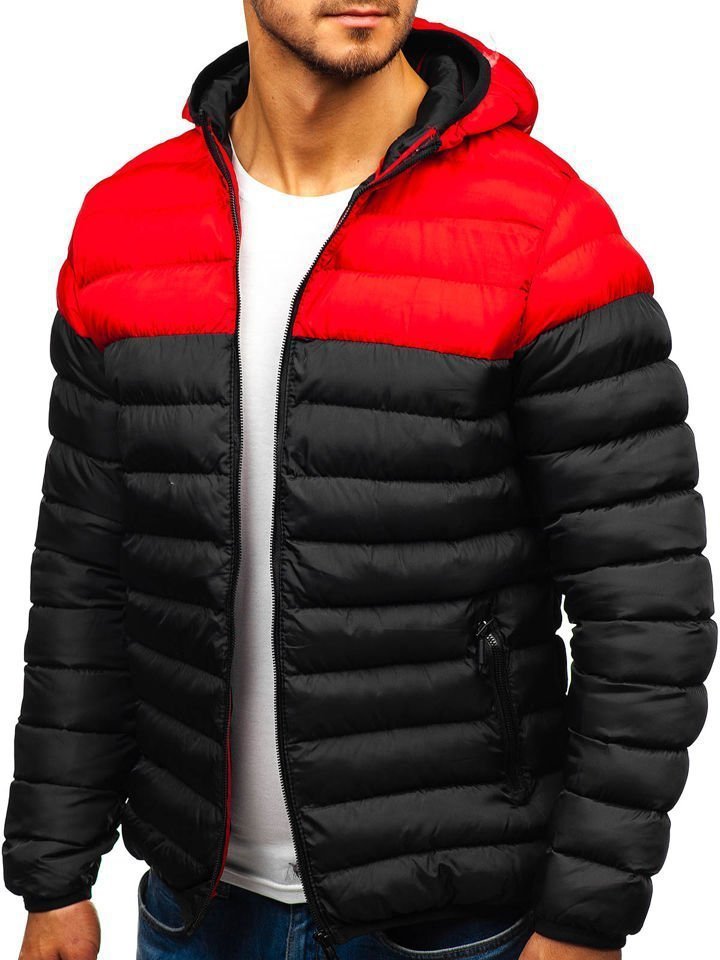 Veste fonctionnelle pour hommes avec capuche et design matelassé Chic und Stil