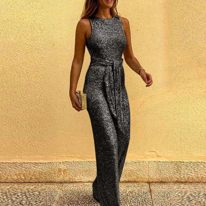 Robe de soirée glamour pour femmes avec des paillettes scintillantes et une coupe cintrée Chic und Stil