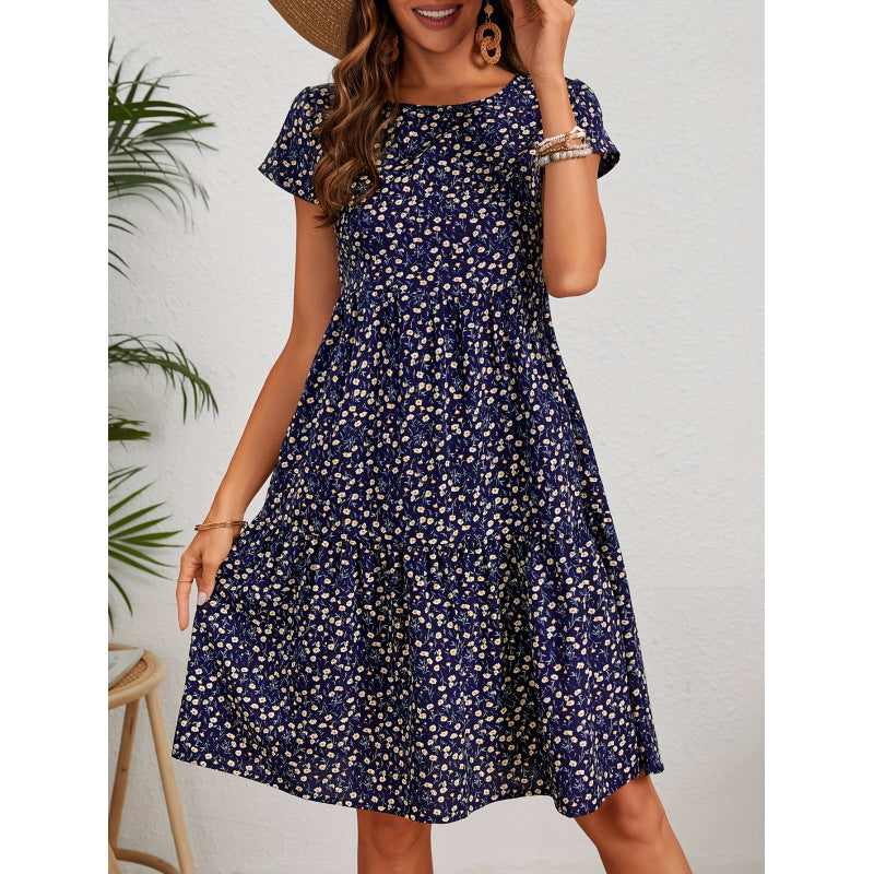 Femme robe A-ligne à motif floral Chic und Stil