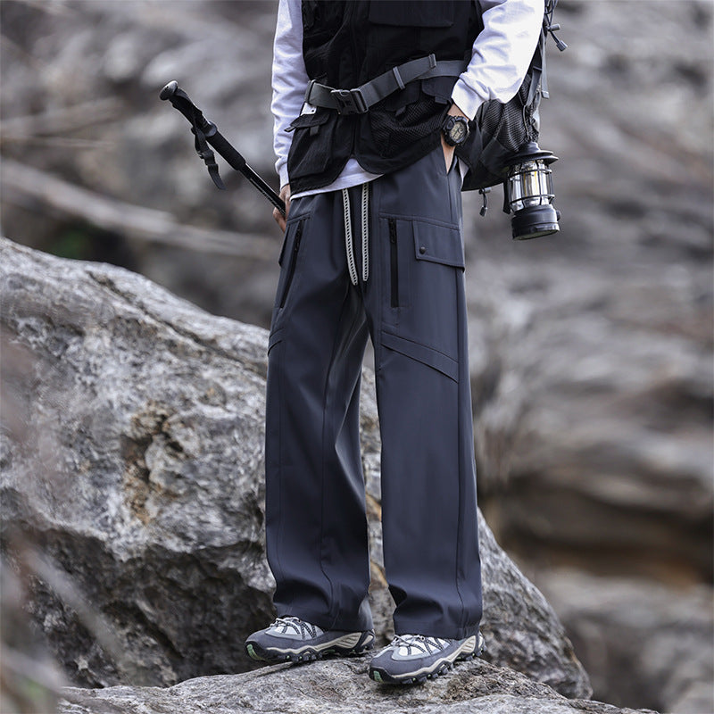 Multifunctional hiking pants for men with adjustable waist and practical pockets Chic and Style