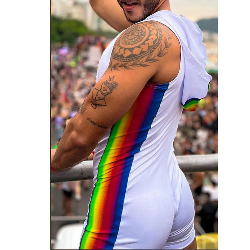 Dames Combinaisons sportives avec capuche et fermeture éclair Chic und Stil