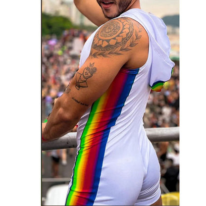 Dames Combinaisons sportives avec capuche et fermeture éclair Chic und Stil