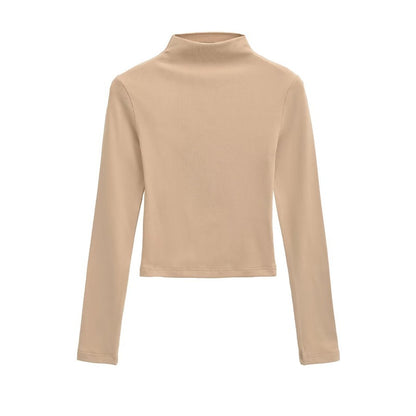 Pull à col roulé à manches longues dames Chic und Stil