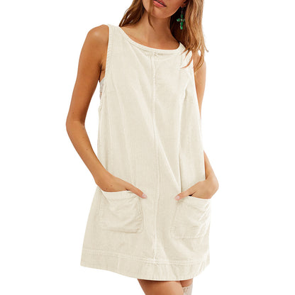 Robe décontractée à poches pour femmes Chic und Stil