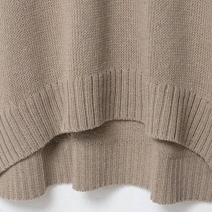 Pull en tricot tendance pour femmes avec coupe décontractée et ourlet large Chic und Stil